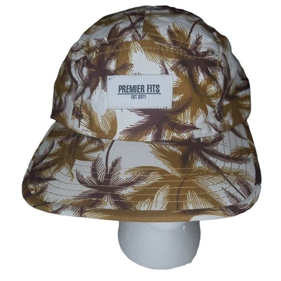 Premier Fits Hat Adjustable Strap Tropical Print One Size‎ - Picture 1 of 6
